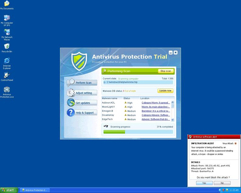 pc virus protection free trial