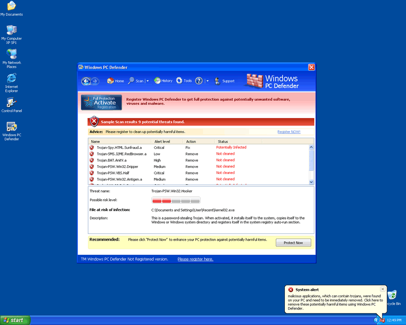 Remove Windows PC Defender (Removal Guide)