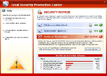 Total Security Protection Center Screenshot