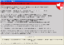 ACCDFISA Protection Program Ransomware Screenshot 1