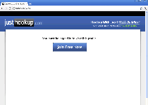 Just4hookup.com Screenshot 1