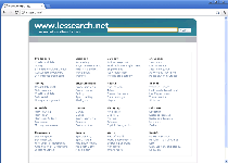 Lessearch.net Screenshot 1