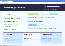 SearchMagnified.com Screenshot 1