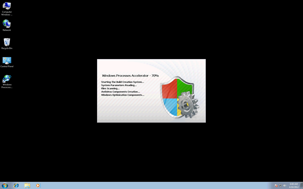Windows Processes Accelerator Screenshot 2