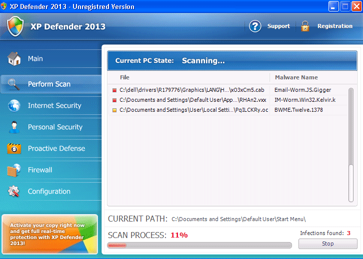Remove XP Defender 2013 (Removal Guide)