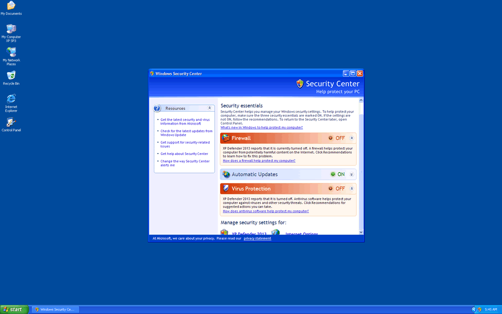 Remove XP Defender 2013 (Removal Guide)