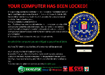 Your computer has been locked! Ransomware Screenshot 1