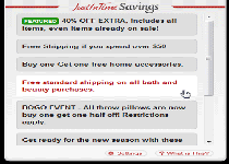 Justintime Savings Screenshot 1