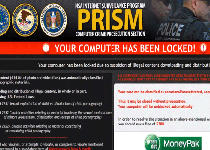 NSA Internet Surveillance Program Ransomware Screenshot 1