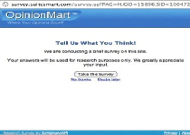 Opinion Mart Survey Screenshot 1