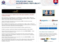 Policajny Zbor Slovenskej Republiky Ransomware Screenshot 1