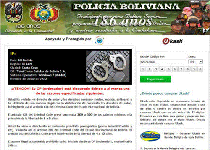 Policia Boliviana Ransomware Screenshot 1