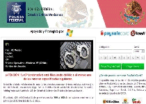 Policia Federal Mexico Ransomware Screenshot 1