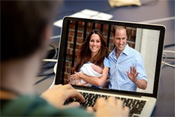 royal newborn baby prince internet scams