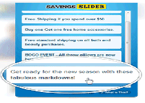 Savings Slider Screenshot 1