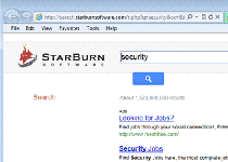 Starburn Software Virus Screenshot 1