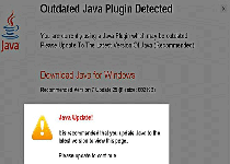 Java Software Critical Update Pop-up Alert Screenshot 2