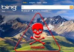 poisoned bing search result ransomware