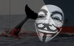 anonymous hackers down japanese pm site