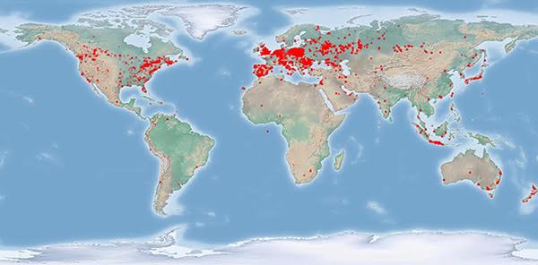russian banks attacks from tinba map