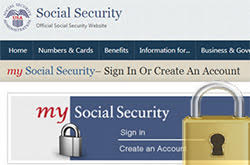 social security administration site secure