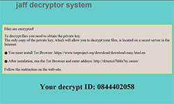 jaff ransomware poor file encryption defeated