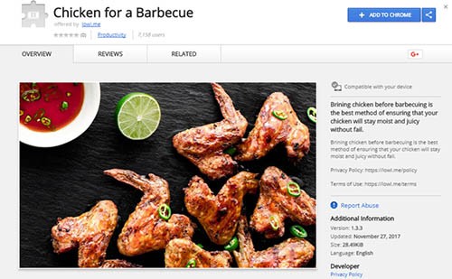 droidclub questionable chrome extension